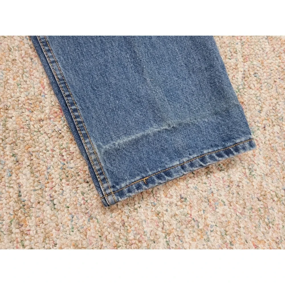 Levi's 550 Relaxed Fit Jeans Mens 38x30 Blue Vintage Denim Tapered Leg Canada